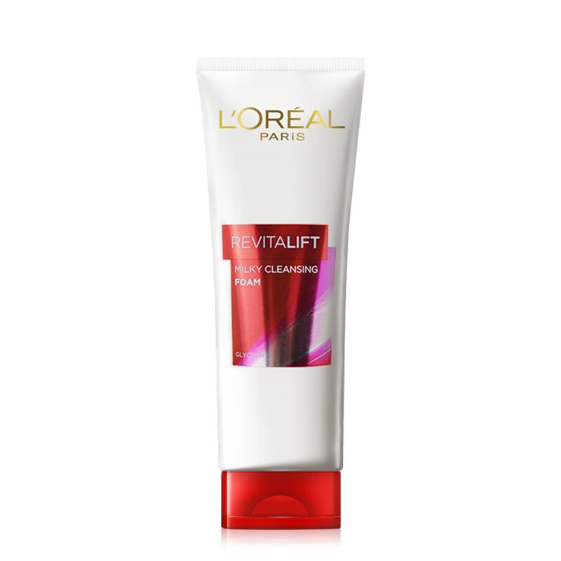 【满99包邮】L'Oreal 欧莱雅 保湿 复颜抗皱紧致洁面乳 深层清洁洗面奶100ml