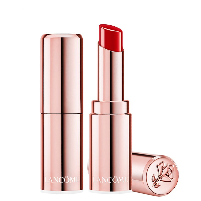 【保税直邮】LANCOME 兰蔻口红 新款小金管口红 菁纯丝绒雾面哑光唇膏 525# 樱桃红