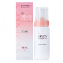 【包税包邮】MINON氨基酸无添加保湿补水 敏感干燥肌使用 保湿泡沫洗面奶150ml