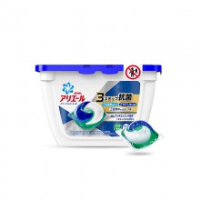 【包税包邮】P&G 宝洁ARIEL碧浪 3D洗衣凝珠除异味无荧光剂18粒（清新香）深蓝