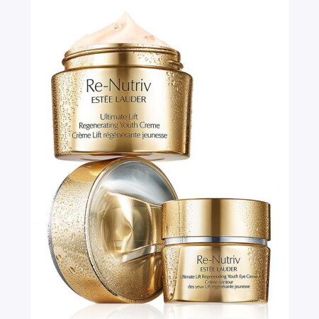 【保税直邮】ESTEELAUDER 雅诗兰黛白金级花菁萃紧颜焕活滋养霜+眼霜套装